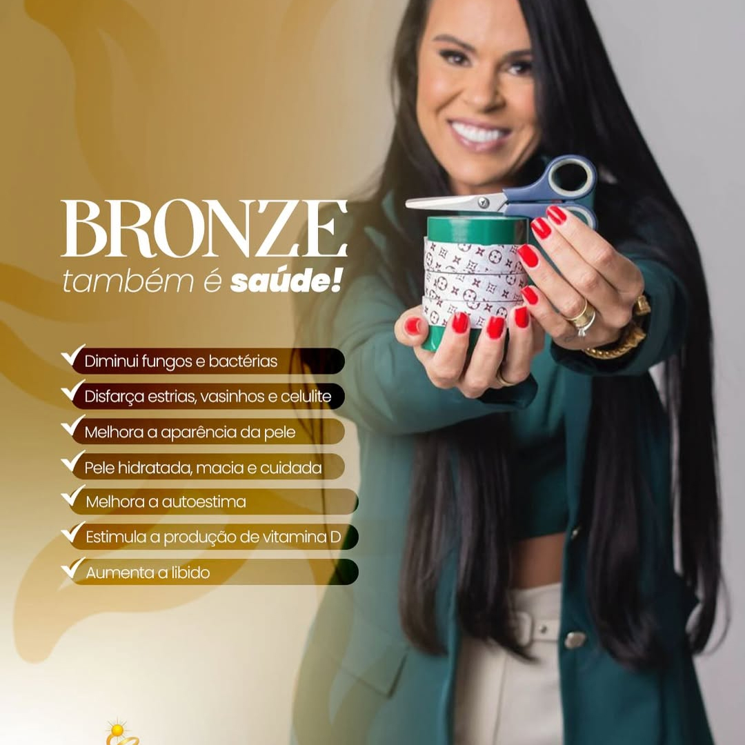 Bronze não é só autoestima-também é saúde