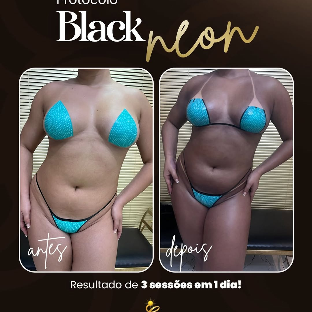 Black Neon-Resultados de 3 sessões em um dia