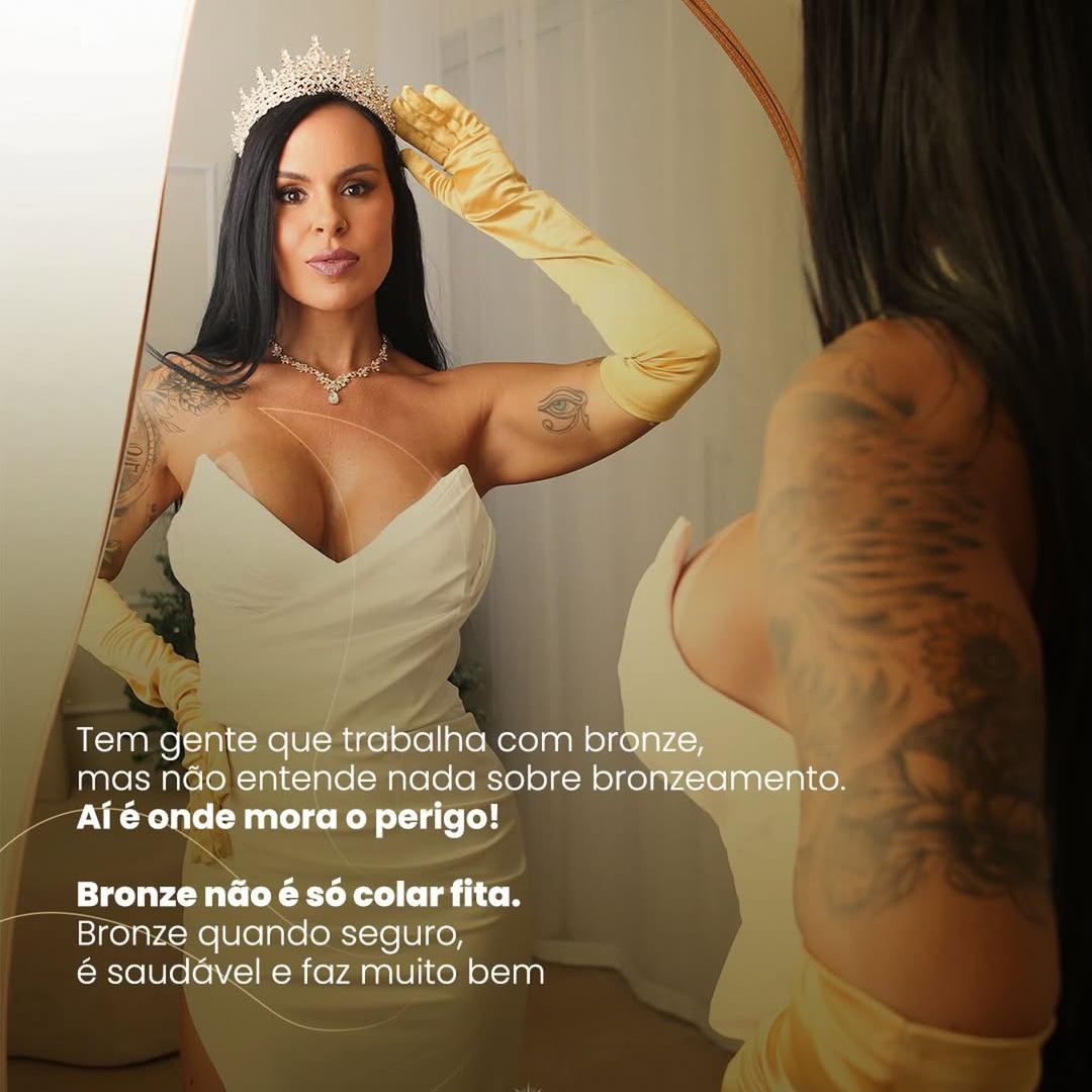 Bronze não é só colar fita-tem que ter técnica