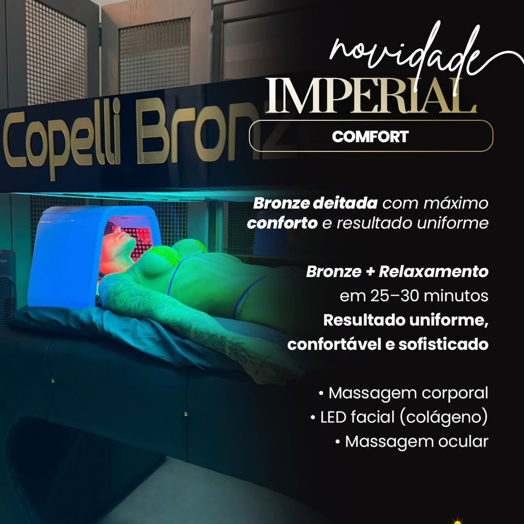 Descubra o Imperial Comfort: -A Revolução do Bronzeamento com Máximo Relaxamento
