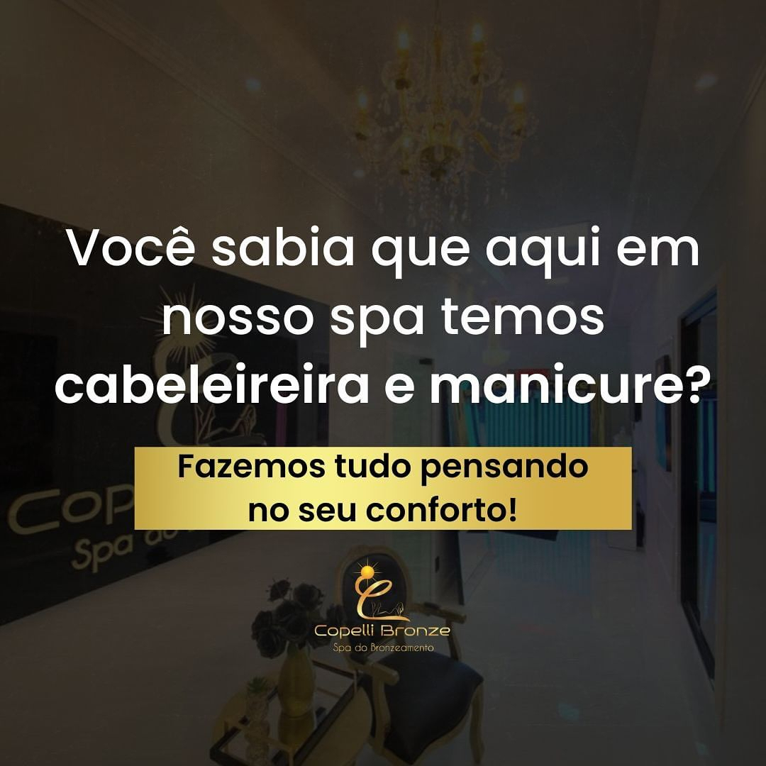 Sabia que temos Manicure e Cabeleireira ?-Serviços completos para você !